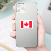 Canadese vlag. CANADA. Sticker (Telefoon)