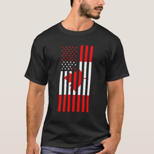 Canadese vlag Canada T-shirt (Voorkant)