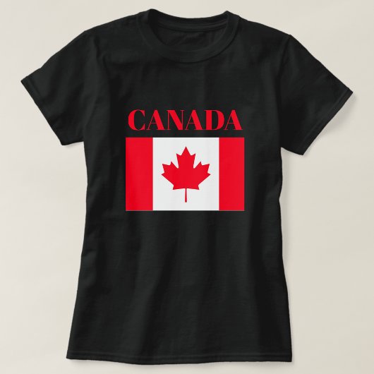 Canadese vlag. CANADA. T-shirt