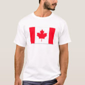 Canadese vlag. CANADA. T-shirt (Voorkant)