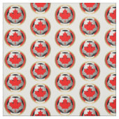 Canadese vlag Canadees Voetbal Stof (Swatch)