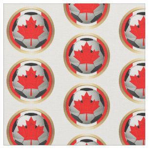 Canadese vlag Canadees Voetbal Stof