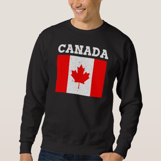 Canadese vlag Canadese vlag Trui (Voorkant)