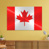 Canadese vlag canvas afdruk (Insitu (Woonkamer))