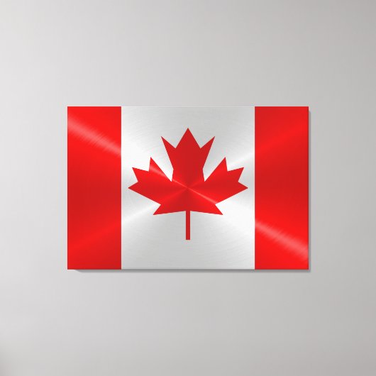 Canadese vlag canvas afdruk (Voorkant)