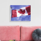 Canadese vlag canvas afdruk (Insitu (Woonkamer))