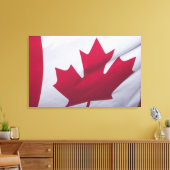Canadese vlag. canvas afdruk (Insitu (Woonkamer))