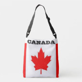Canadese vlag-Canvas tas (Achterkant)