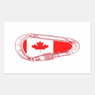 Canadese vlag, Carabiner Sticker