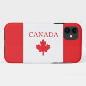 Canadese vlag Case-Mate iPhone case (Achterkant (horizontaal))