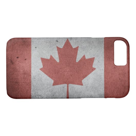 Canadese vlag Case-Mate iPhone case (Achterkant (Horizontaal))