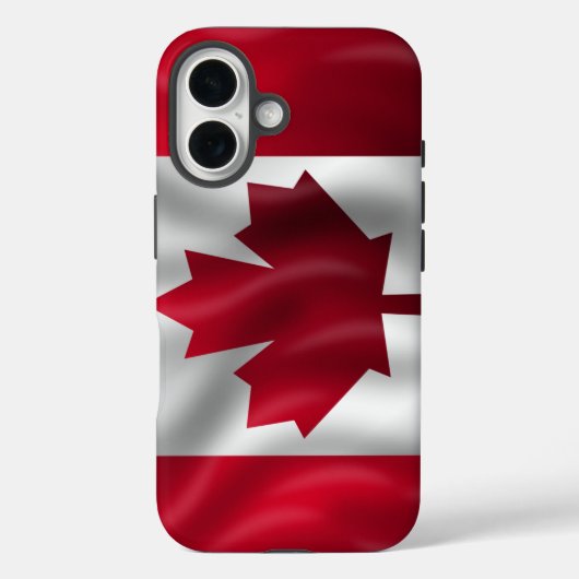 Canadese vlag Case-Mate iPhone case (Achterkant)