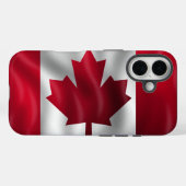 Canadese vlag Case-Mate iPhone case (Achterkant (horizontaal))