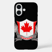 Canadese vlag Case-Mate iPhone case (Achterkant)