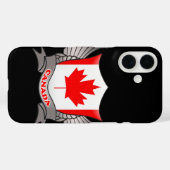 Canadese vlag Case-Mate iPhone case (Achterkant (horizontaal))