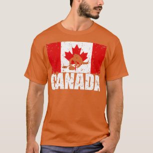 Canadese vlag Curling for Canada Day Curler Gift T-shirt