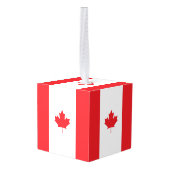Canadese vlag decoratie (Achter hoekig)