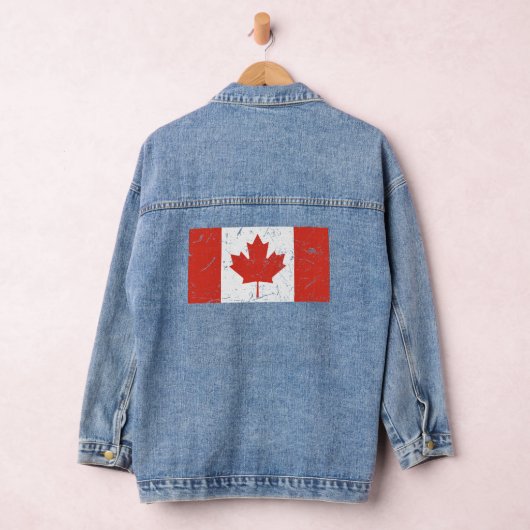 Canadese vlag denim jacket (Hangar)