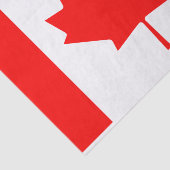 Canadese vlag DIY geschenk verpakking tissuepapier (Detail)