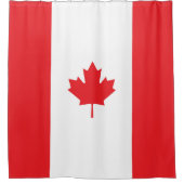 Canadese vlag douchegordijn (Voorkant)