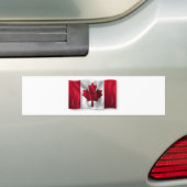Canadese vlag Emblem Leaf Maple Bumpersticker (Op auto)