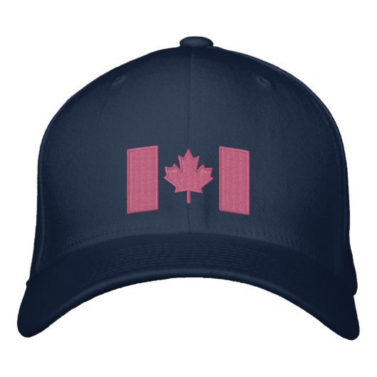 Canadese vlag Embroidery Pet (Voorkant)