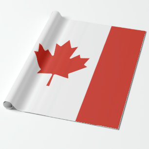 Canadese vlag (Esdoornblad) (Canada) Cadeaupapier