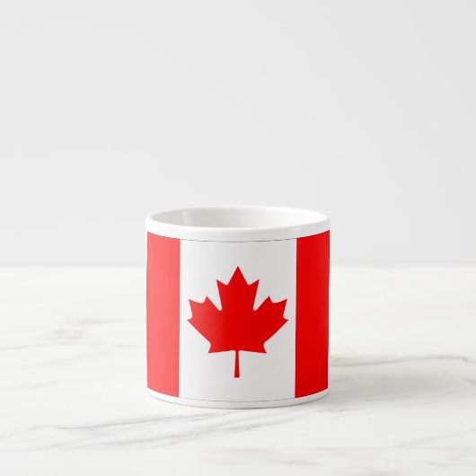 Canadese vlag espresso kop (Voorkant)