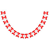 Canadese vlag & feest Canada vlaggen / Bruiloften Vlaggetjes (Alle)