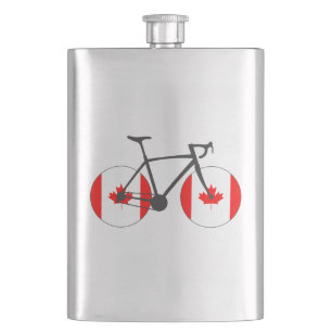 Canadese vlag fietsen flacon