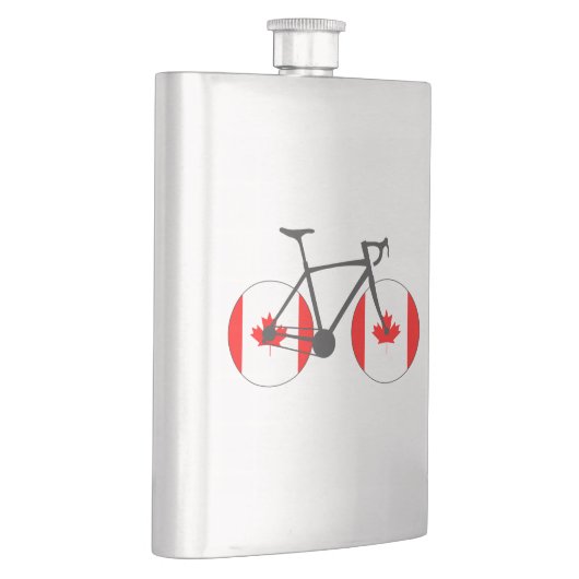 Canadese vlag fietsen flacon (Rechts)