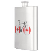 Canadese vlag fietsen flacon (Links)