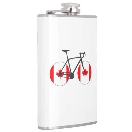 Canadese vlag fietsen heupfles (Rechts)