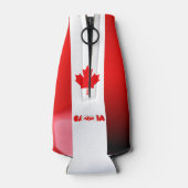 Canadese vlag flesjeskoeler (Achterkant)