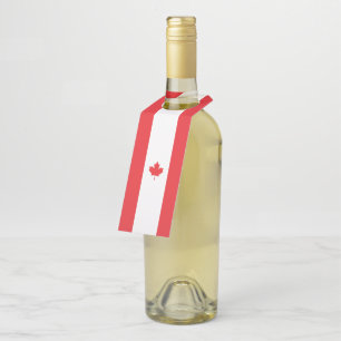 Canadese vlag flessenhanger