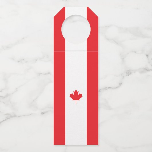 Canadese vlag flessenhanger (Achterkant)