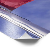 Canadese vlag foto afdruk (Hoek)
