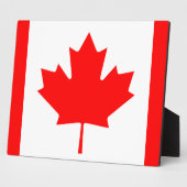 Canadese vlag fotoplaat (Zijkant)