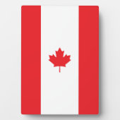 Canadese vlag fotoplaat (voorkant)