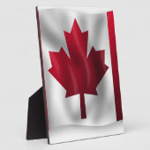 Canadese vlag fotoplaat (Zijkant)
