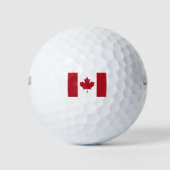 Canadese vlag golfballen (Voorkant)