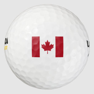 Canadese vlag golfballen