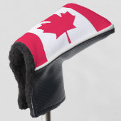 Canadese vlag golfheadcover (3/4 voorkant)