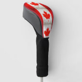 Canadese vlag golfheadcover (Schuin)