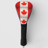 Canadese vlag golfheadcover (Voorkant)