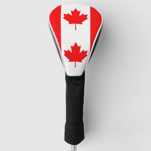 Canadese vlag golfheadcover (Voorkant)