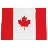 Canadese vlag groot cadeauzakje (Voorkant)