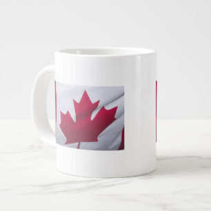 Canadese vlag. grote koffiekop