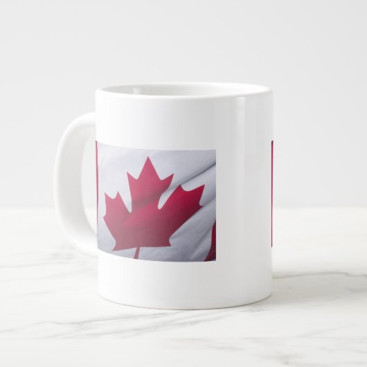 Canadese vlag. grote koffiekop (Links)