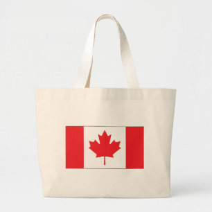 Canadese vlag grote tote bag
